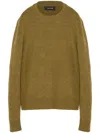 Yves Salomon Strickpullover Mit Rundhalsausschnitt In Nude