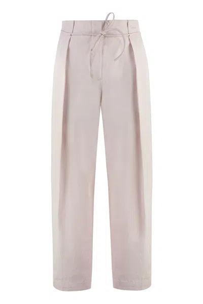 YVES SALOMON CROPPED PANTS