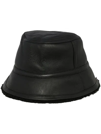 YVES SALOMON CURLY BUCKET HAT