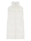 Yves Salomon Detachable-hoodie Gilet In White