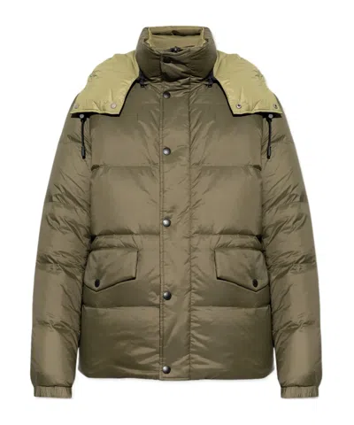YVES SALOMON HOODED PUFFER JACKET