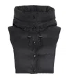 Yves Salomon Down Padded Technical Hood In Black
