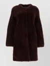 Yves Salomon Belted Shearling Coat
