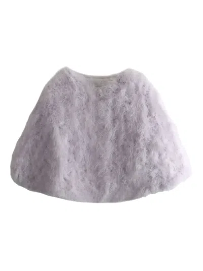 YVES SALOMON FEATHER JACKET