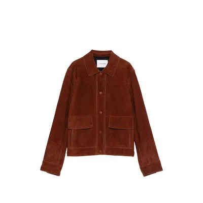 YVES SALOMON FLAP-POCKET JACKET
