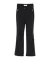 Yves Salomon Flared Ski Trousers In Black