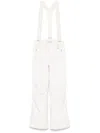 Shop Yves Salomon Flared Ski Trousers In Neutrals