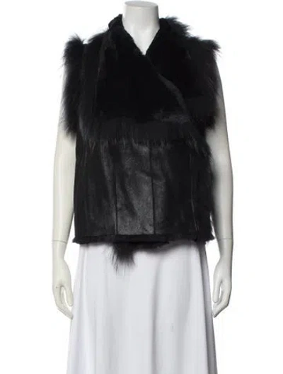 Pre-owned Yves Salomon Fur Fur Jacket In Multi