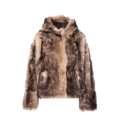 YVES SALOMON FUR JACKET