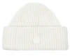 Yves Salomon Ribbed-knit Beanie In Neutral