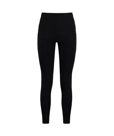 Yves Salomon High-waisted Leggings In Black