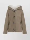 Yves Salomon Reversible Leather And Shearling Jacket In Brown