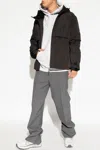 Yves Salomon Faux Fur-trimmed Hooded Jacket In Black