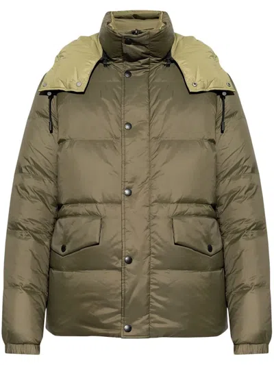 YVES SALOMON HOODED PUFFER JACKET