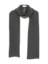 Yves Salomon Hooded Scarf In Black