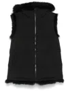 Yves Salomon Jackets In Black
