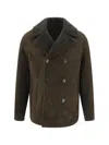 Yves Salomon Coats & Jackets In Brown
