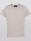 Yves Salomon Jersey T-shirt In Grey