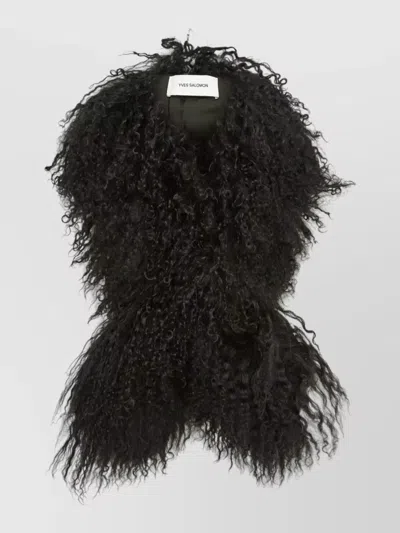 Yves Salomon Lamb Fur Scarf