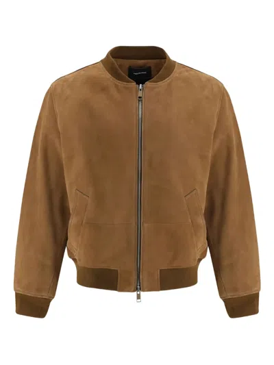 YVES SALOMON LEATHER JACKET