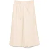 Yves Salomon Neutral Pants In Beige