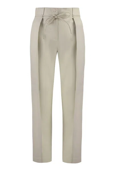 YVES SALOMON LEATHER PANTS