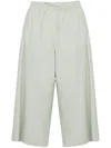 Yves Salomon Leather Trousers In White
