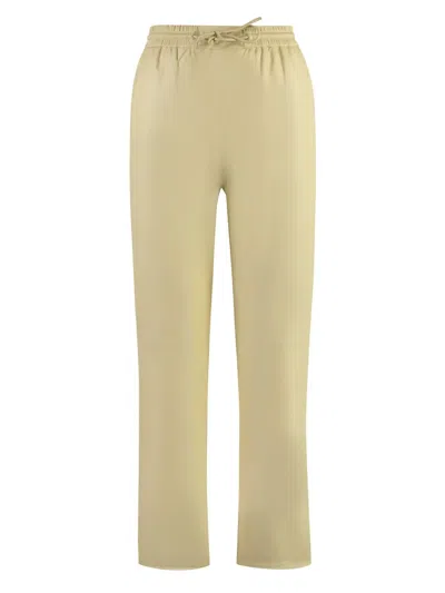 YVES SALOMON LEATHER TROUSERS