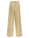 Yves Salomon Women Linen Trousers