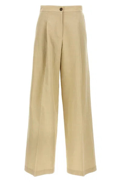YVES SALOMON YVES SALOMON LINEN TROUSERS
