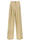 Yves Salomon Women Linen Trousers
