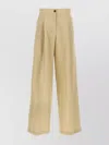 Yves Salomon Women Linen Trousers