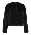 YVES SALOMON LONG-HAIRED MINK JACKET