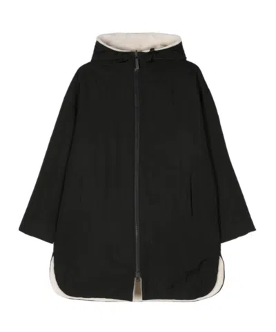 Yves Salomon Long-sleeved Casual Jacket In Black