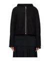 Yves Salomon Long-sleeved Casual Jacket In Black