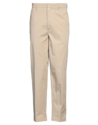 Yves Salomon Man Pants Beige Size Xl Cotton