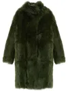 Yves Salomon Belted-waist Coat