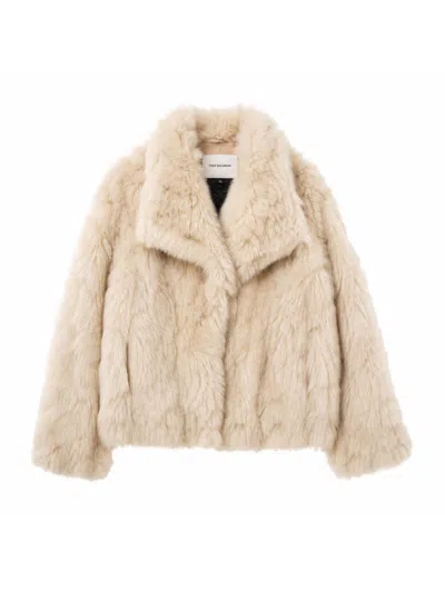 Yves Salomon Mink And Lamb Fur Jacket In Neutral