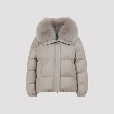 YVES SALOMON MINK DOWN JACKET