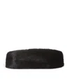 Yves Salomon Mink Fur Headband In Black