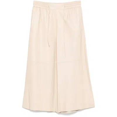 YVES SALOMON NEUTRAL PANTS