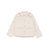 Shop Yves Salomon Outerwears In Beige