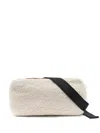 Yves Salomon Panelled Belt Bag In 白色