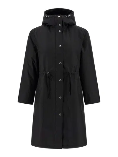 YVES SALOMON PARKA - NEGRO