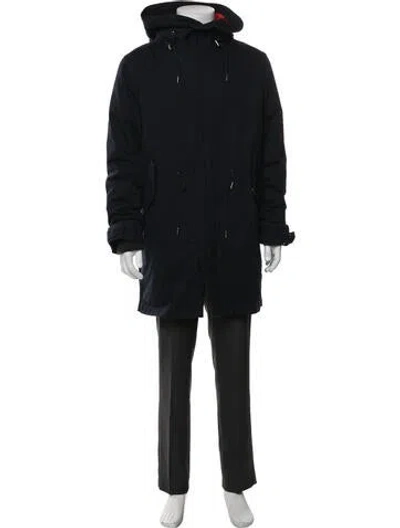 Pre-owned Yves Salomon Parka In Blue