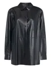Yves Salomon Pocket Button Shirt In Black