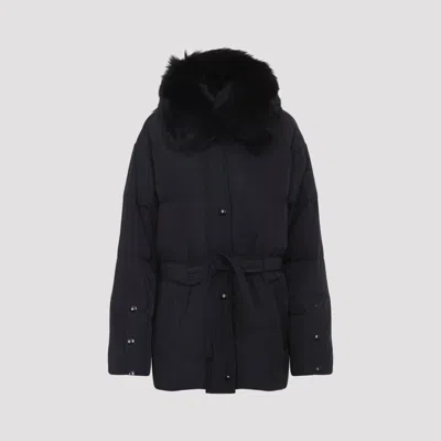 YVES SALOMON POLYESTER DOWN JACKET