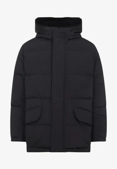 YVES SALOMON QUILTED DOWN JACKET