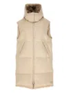 Yves Salomon Long Pile Insert Vest Gilet