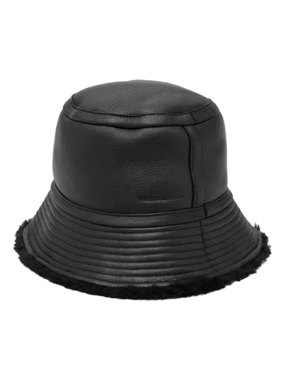 YVES SALOMON REVERSIBLE BUCKET HAT